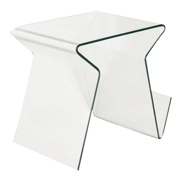 Skleněný odkládací stolek/stojan na časopisy Evergreen House Ra-image-1