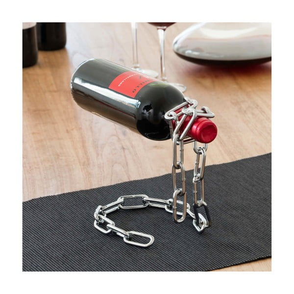 Stojan na láhev vína ve tvaru řetězu InnovaGoods