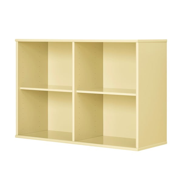 Světle žlutá závěsná knihovna 89x61 cm Mistral – Hammel Furniture-image-1