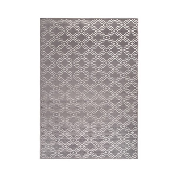 Šedý koberec White Label Feike, 160 x 230 cm