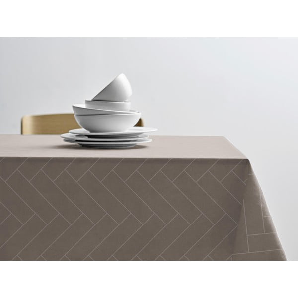 Damaškový ubrus 140x320 cm Tiles Damask – Södahl