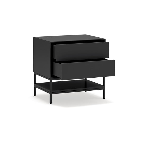 Černý noční stolek Platt – Teulat-image-3