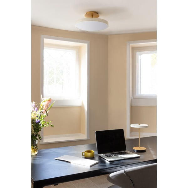 Bílé LED stropní svítidlo s kovovým stínidlem ø 43 cm Asteria Up – UMAGE-image-1