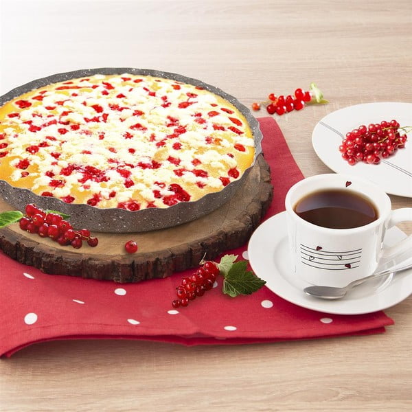 Servírovací dřevěné prkénko ø 39 cm Mango – Orion-image-1