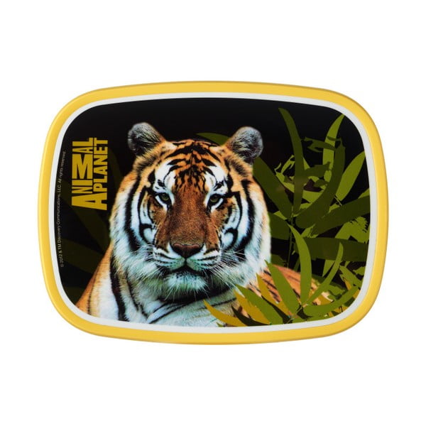 Dětský svačinový box Rosti Mepal Animal Planet Tiger