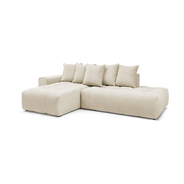 Béžová rohová pohovka (levý roh) Mont-Blanc – Bobochic Paris-image-3