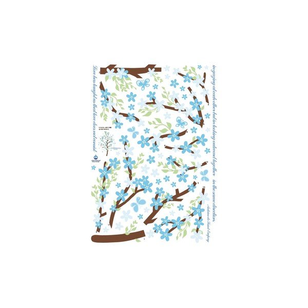 Samolepka Fanastick Blue Leaves Tree-image-2