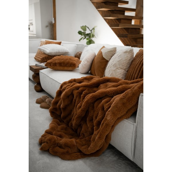 Deka z mikroplyše 130x180 cm Bubble – Tiseco Home Studio-image-4