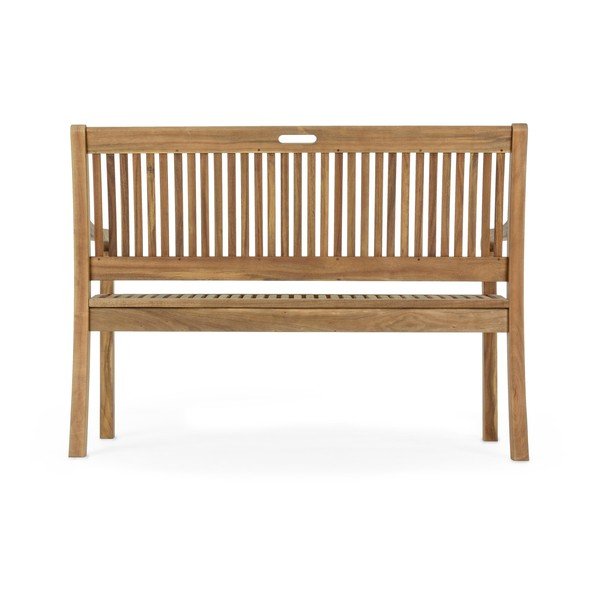 Dřevěná zahradní lavice v přírodní barvě Noemi – Bizzotto-image-4