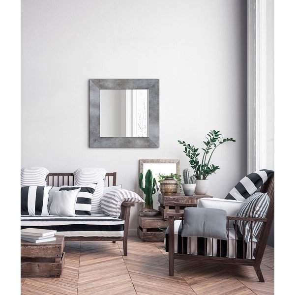 Nástěnné zrcadlo Styler Lustro Jyvaskyla Raggo, 60 x 60 cm-image-1