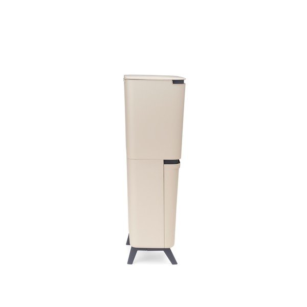 Béžový plastový odpadkový koš 25+10+10 l na tříděný odpad SortUp Recycle Hi – Brabantia-image-3