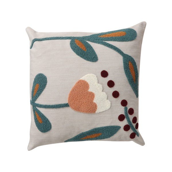 Lněný dekorační polštář 43x43 cm Fresya – Mioli Decor