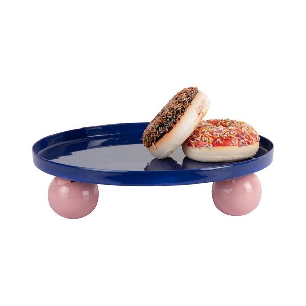 Kovový dekorační tác ø 25 cm Double Funky – PT LIVING-image-3