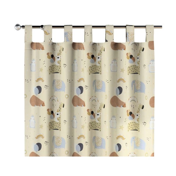 Dětský závěs 260x130 cm Magic Collection - Yellow Tipi
