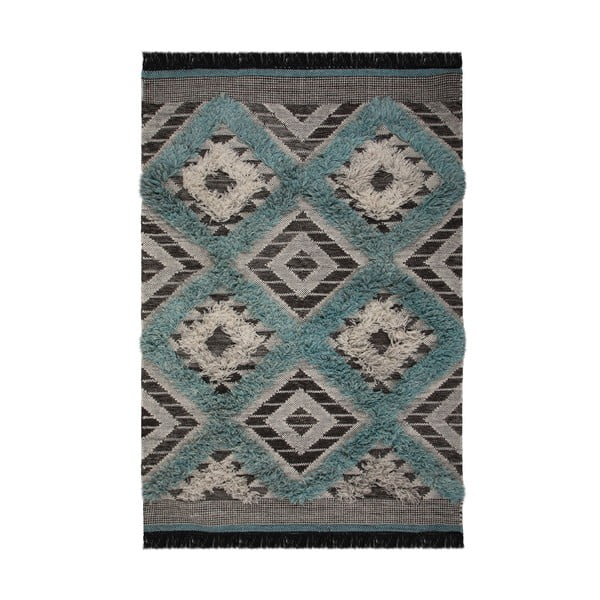 Šedo-modrý koberec Flair Rugs Julio, 160 x 230 cm