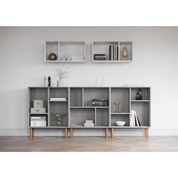 Světle šedý modulární policový systém 70x70 cm Z Cube - Tenzo-image-1