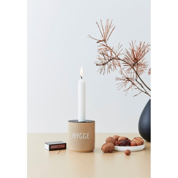 Béžový porcelánový hrnek 300 ml Hygge – Design Letters-image-3