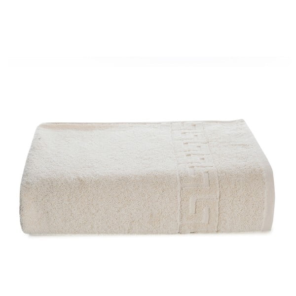 Krémový bavlněný ručník Kate Louise Pauline, 50 x 90 cm