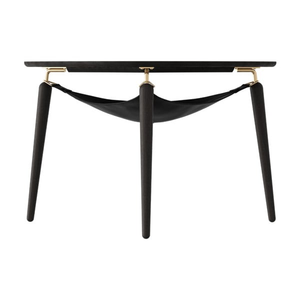 Černý konferenční stolek ø 80 cm Hang Out – UMAGE