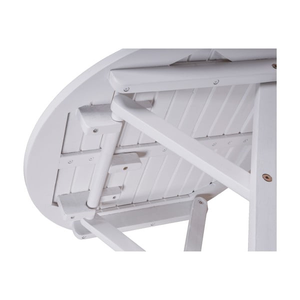 Kulatý zahradní odkládací stolek z eukalyptového dřeva ø 50 cm Mesa – Garden Pleasure-image-2