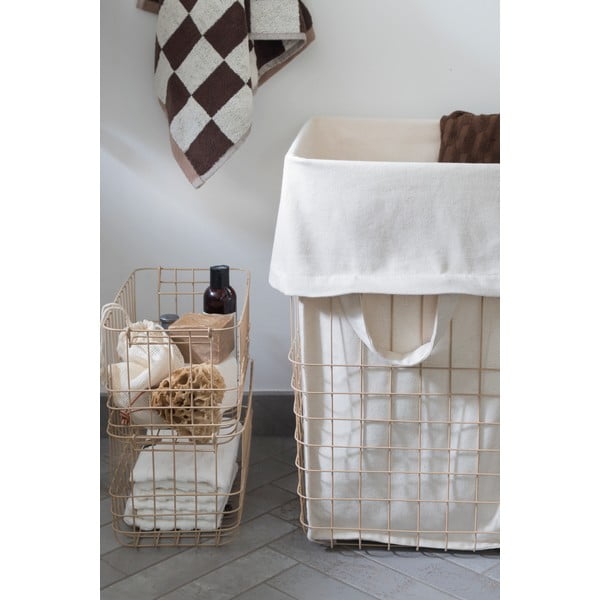 Béžový kovovo-látkový koš na prádlo 64 l Store-It – Mette Ditmer Denmark-image-1