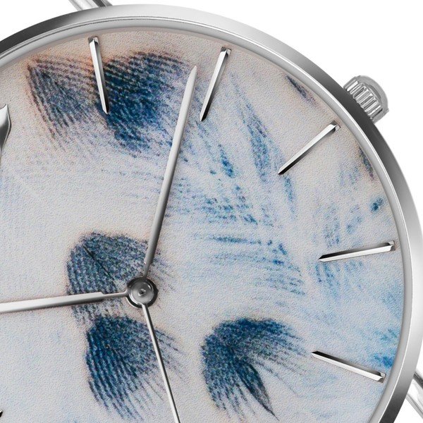 Dámské hodinky s modrým páskem z pravé kůže Emily Westwood Nataly-image-2