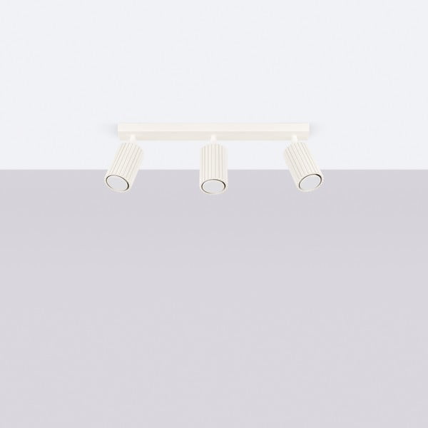 Krémové bodové svítidlo 6,5x45 cm Gleam – Sollux-image-3