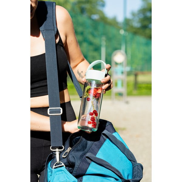 Skleněná lahev v mentolové barvě 350 ml Fuori – Vialli Design-image-2