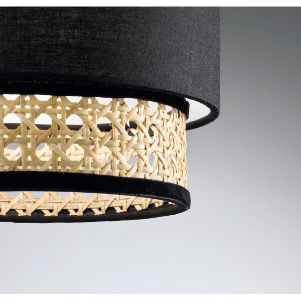 Černo-béžová stojací lampa Fischer & Honsel Tape-image-2