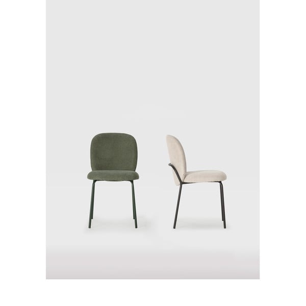 Zelené jídelní židle v sadě 4 ks Daia – Marckeric-image-1