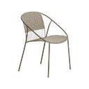 Taupe zahradní židle Atrani – Kave Home