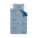 Modro-šedé dětské povlečení na jednolůžko z mikrovlákna 135x200 cm Gamer – Catherine Lansfield