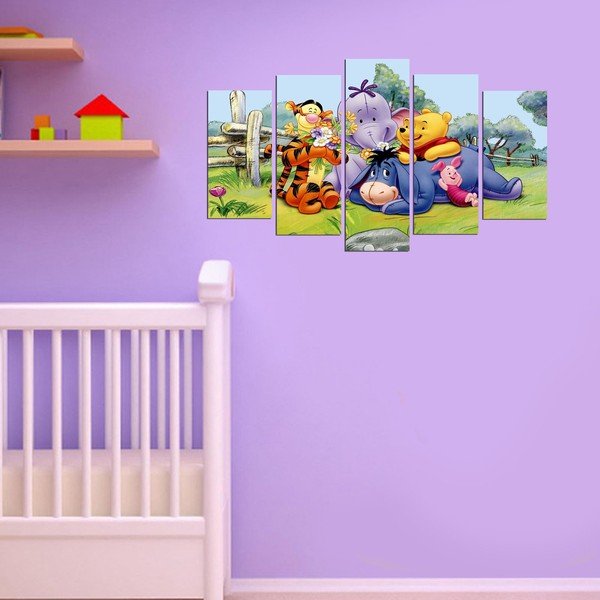 5dílný obraz Winnie the Pooh-image-1