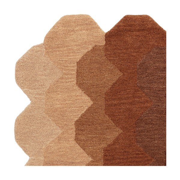 Vlněný koberec v cihlové barvě 160x230 cm Hive – Asiatic Carpets-image-3