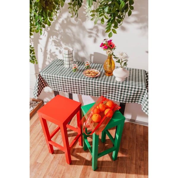 Červená barová židle 75 cm Axel – Really Nice Things-image-2