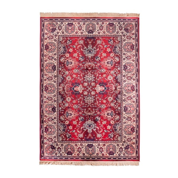 Červený koberec Dutchbone Bid, 170 x 240 cm