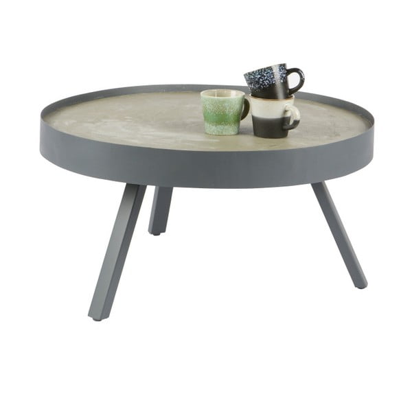 Konferenční stolek WOOOD Skip, Ø 74 cm-image-2