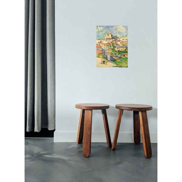 Obraz - reprodukce 30x40 cm Gardanne, Paul Cézanne – Fedkolor-image-1