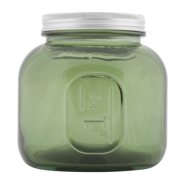 Zelená dóza z recyklovaného skla Mauro Ferretti Coperchio, ⌀ 13 cm-image-3