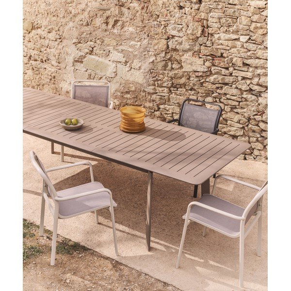 Kovový zahradní jídelní stůl 100x205 cm Brela – Kave Home-image-2