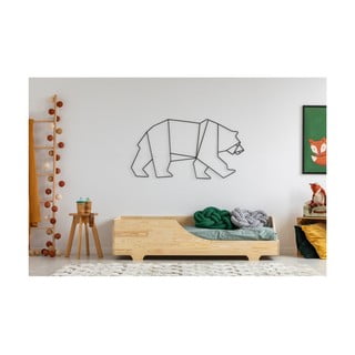 Dětská postel z borovicového dřeva Adeko BOX 4, 90 x 200 cm