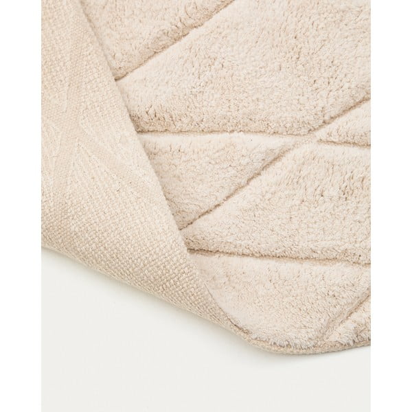 Béžová koupelnová předložka 50x70 cm Nyana – Kave Home-image-3