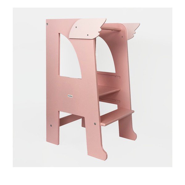 Růžová učicí věž Montessori - Rocket Baby-image-3