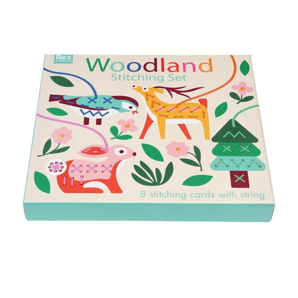 Kreativní sada Stitching set Woodland – Rex London-image-2