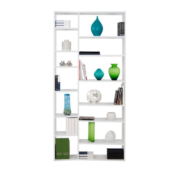 Bílá knihovna 108x224 cm Valsa – TemaHome-image-4