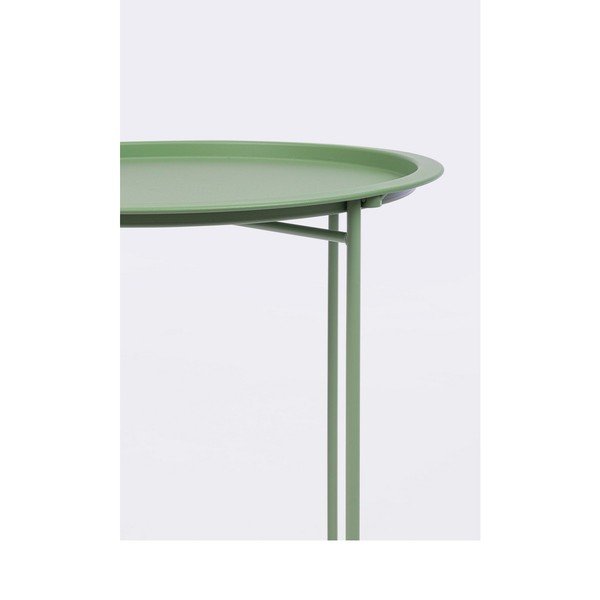 Ocelový kulatý zahradní stolek ø 46 cm Austin – Bizzotto-image-1