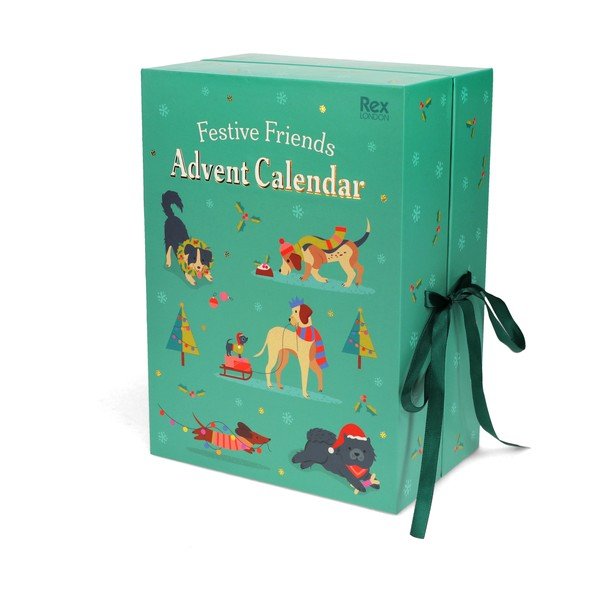Adventní kalendář 37,5 cm Festive Friends – Rex London-image-2