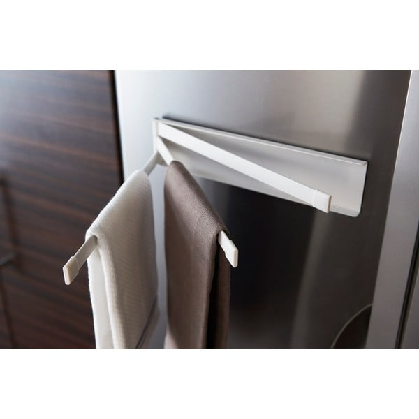 Bílý magnetický výklopný držák utěrek YAMAZAKI Tower-image-1