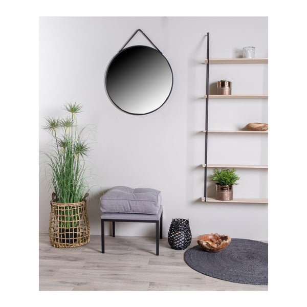 Černá patrová police z masivu pavlovnie Eindhoven - House Nordic-image-4