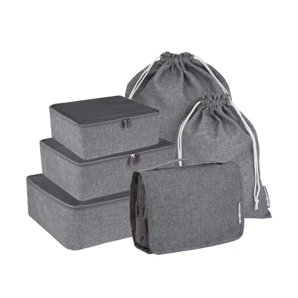 Cestovní organizéry v sadě Travel Collection – Bigso